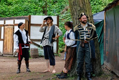 Warum im Grünfelder Park Piraten ihr Unwesen treiben - In diesem Jahr sind erstmals Piraten auf der Freilichtbühne im Grünfelder Park in Waldenburg unterwegs. Foto: Markus Pfeifer