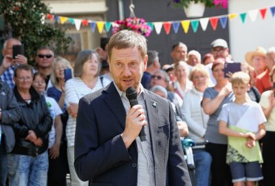 Warum Sachsens Ministerpräsident in der Süss-Mühle Raschau die Glocken läuten hört - Ministerpräsident Michael Kretschmer hat die Schirmherrschaft über den sächsischen Mühlentag übernommen. Foto: Katja Lippmann-Wagner