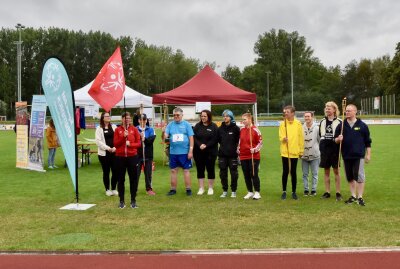 Was Menschen mit Handicap alles leisten können - In Limbach-Oberfrohna haben die ersten Special Olympics stattgefunden. Foto: Steffi Hofmann