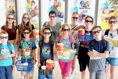 Weil's die Kinder vom Wichern Haus gut haben sollen! - Die Kinder vom Wichern Haus hatten noch nie einen Film in 3D-Optik gesehen. Foto: Karsten Repert