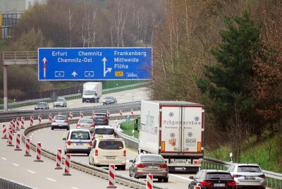 Weitere Baustelle auf der A4: Staus möglich - Ab Montag gibt es auf der A4 bei Frankenberg eine weitere Baustelle. Foto: Harry Härtel