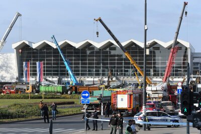 Weitere Tote nach Einsturz von Bahnhofsvordach in Serbien - Der Hauptbahnhof wird derzeit umgebaut.