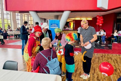 Weiterer Rückschlag: Geschäft in Galerie Roter Turm in Chemnitz geschlossen - Traditionell findet in der Galerie Roter Turm in Chemnitz zweimal im Jahr Sachsens größte Blutspendeaktion statt. Foto: Steffi Hofmann/Archiv