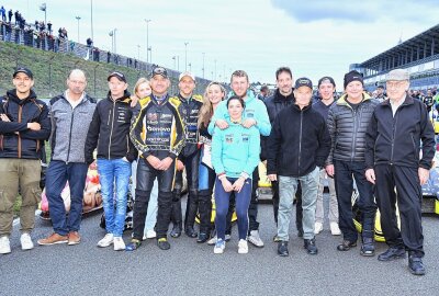 Weltrekord beim Sidecar Festival Oschersleben - Weltmeister-Parade. Foto: Anett Kalkutschke