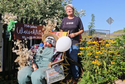 Wettbewerb zur 750-Jahrfeier begeistert kleine Gemeinde im Vogtland - Buntes Weischlitz. Foto: Simone Zeh