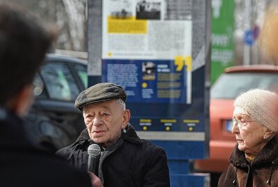 Wichtiger Zeitzeuge: Skulptur soll an Holocaust-Überlebenden erinnern - Dem Chemnitzer Ehrenbürger Justin Sonder wird nun eine Skulptur gebaut. Foto: Andreas Seidel