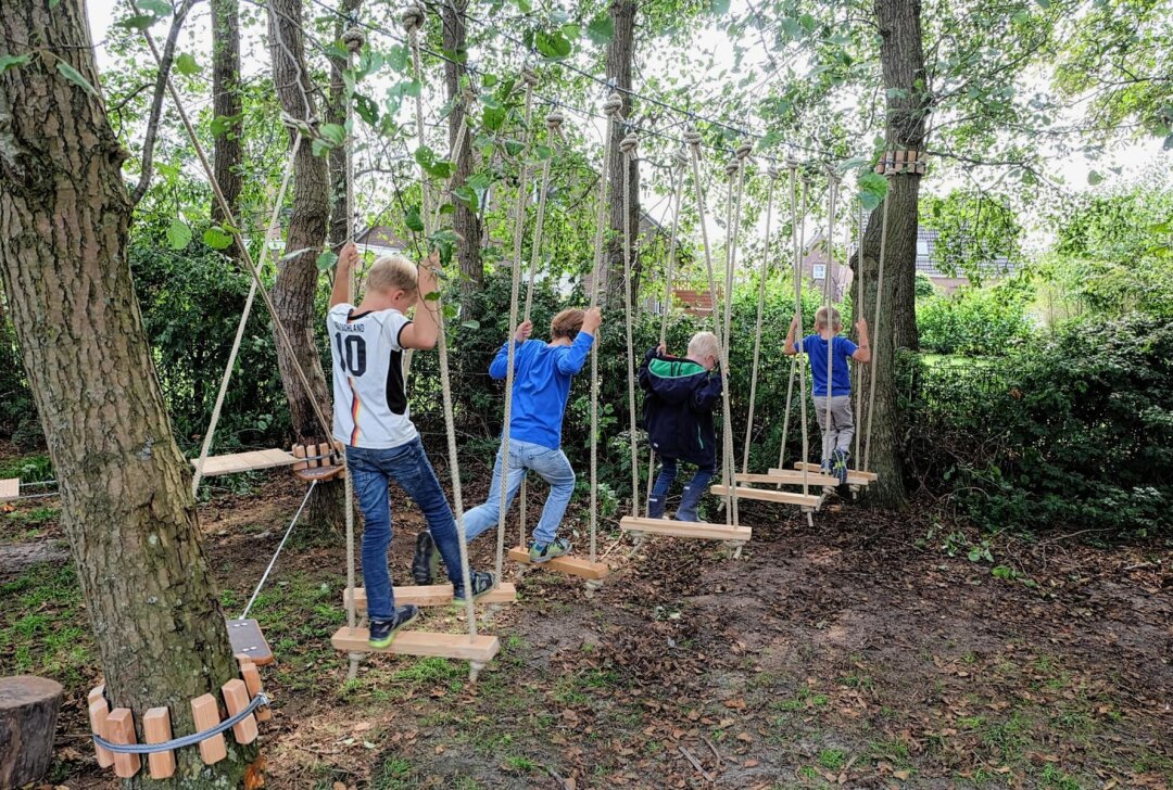 Wie ein Verein mit 17 Projekten den Ganzjahrestourismus in Oberwiesenthal ankurbeln will - So könnte der Niedrigseilgarten bald aussehen: Foto: Stadt Oberwiesethal