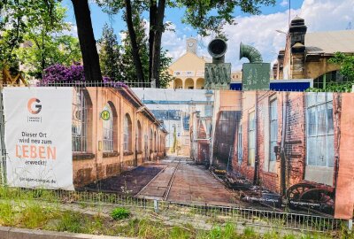 Wie sieht es aktuell am Garagencampus aus? - Der Garagen-Campus, das ehemalige Straßenbahndepot an der Zwickauer Straße, ist eine der Interventionsflächen für Chemnitz 2025. Foto: Steffi Hofmann