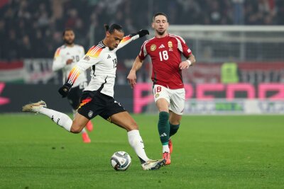 "Wieder das Handproblem": Später Dämpfer für DFB-Auswahl - Leroy Sané versuchte viel, zum Abschluss kam der Bayern-Profi aber selten.