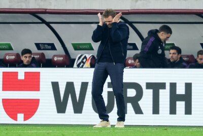 "Wieder das Handproblem": Später Dämpfer für DFB-Auswahl - Bundestrainer Julian Nagelsmann sah einen anderen Spielverlauf als am Samstag beim berauschenden 7:0.