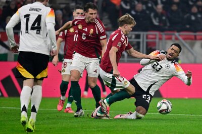 "Wieder das Handproblem": Später Dämpfer für DFB-Auswahl - Die Nationalmannschaft hatte in Ungarn mit einer B-Elf große Mühe.