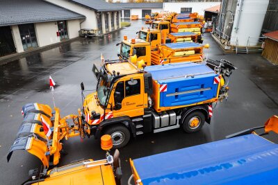 Winterdienst auf sächsischen Autobahnen einsatzbereit - Die sächsischen Autobahnmeistereien planen die Wintersaison bis zum 13. April kommenden Jahres.