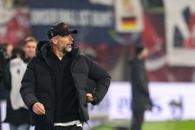 "Wir sind überzeugt": Schäfer stärkt Leipzig-Trainer Rose - Dreimal sieglos: RB Leipzigs Trainer Marco Rose.