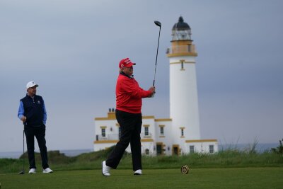 Wird König Charles zur britischen Trump(f)-Karte? - In Schottland entsteht derzeit ein weiterer Golfplatz Trumps. (Archivbild)