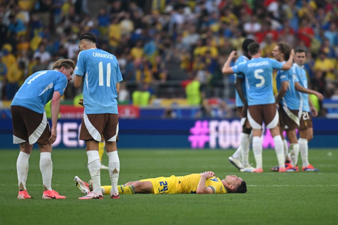 "Wirklich hart": Ukraine verabschiedet sich mit Applaus - Nach einem torlosen Unentschieden schied die Ukraine aus und Belgien erreichte glanzlos das Achtelfinale.