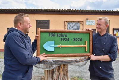 Wo im Kleingarten Wein angebaut wird - Am 17. August kann man die Gartenanlage besuchen, denn an dem Tag feiert der Verein sein 100-jähriges Jubiläum. Foto: Steffi Hofmann