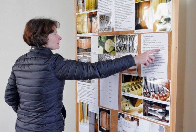 Zschopauer Benefizkonzert soll zur Sanierung von Sachsens drittgrößter Barockorgel beitragen - Eine Info-Tafel in der St. Martinskirche klärt über den Hintergrund der Spendensammlung auf. Foto: Andreas Bauer