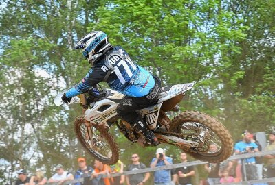 Zwei Tage Motocross-Action in Thurm - ... ist der aussichtreichste Lokalmatador. Foto: Thorsten Horn