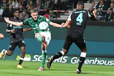 Zweimal geführt: Leverkusen verspielt Sieg in Bremen - Das erste Heimtor der Saison erzielt Marvin Ducksch.