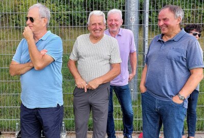 Zwickauer Fußballlegenden gewinnen Hinspiel gegen VFC-Traditionself - Karsten Repert / Pressebüro Repert