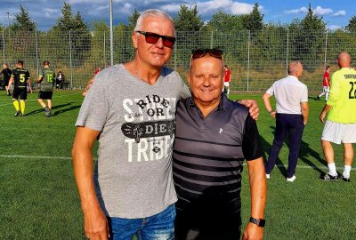 Zwickauer Fußballlegenden gewinnen Hinspiel gegen VFC-Traditionself - Karsten Repert / Pressebüro Repert