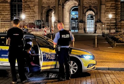 Zwinger-Alarm und Schloss-Graffiti: Unruhige Nacht für Dresden - Unruhige Nacht für Dresden. Foto: xcitepress