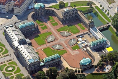 Zwingerbauhütte in Dresden feiert 100. Geburtstag - Der Dresdner Zwinger ist 300 Jahre alt. (Archivfoto)