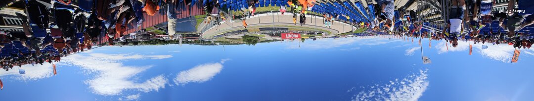 Panoramablick von der KTM Trib&uuml;ne (T9) zum Motorrad Grand Prix Deutschland auf dem Sachsenring 2024