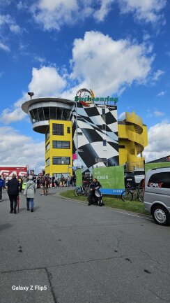 Der Sachsenring Tower zum Liqui Moly Motorrad Grand Prix Deutschland auf dem Sachsenring 2024&#x1f970&#x1f60e&#x1f919&#x1f3fb