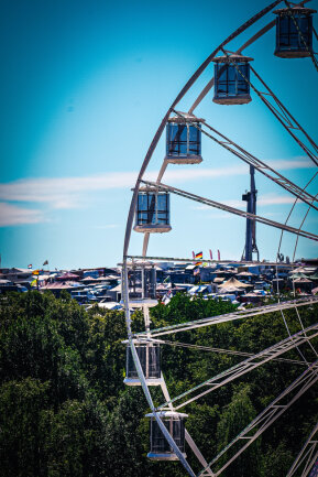 hoch hinaus mit dem Riesenrad