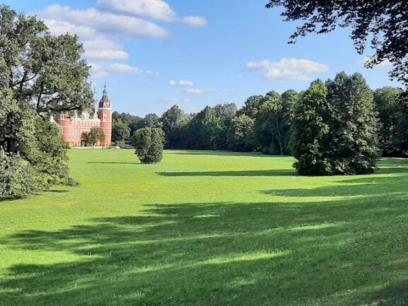 F&uuml;rst-P&uuml;ckler-Park und Schloss Bad Muskau