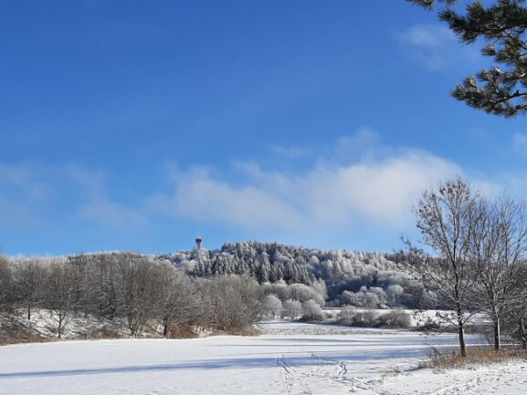 Blick auf den P&ouml;hlberg